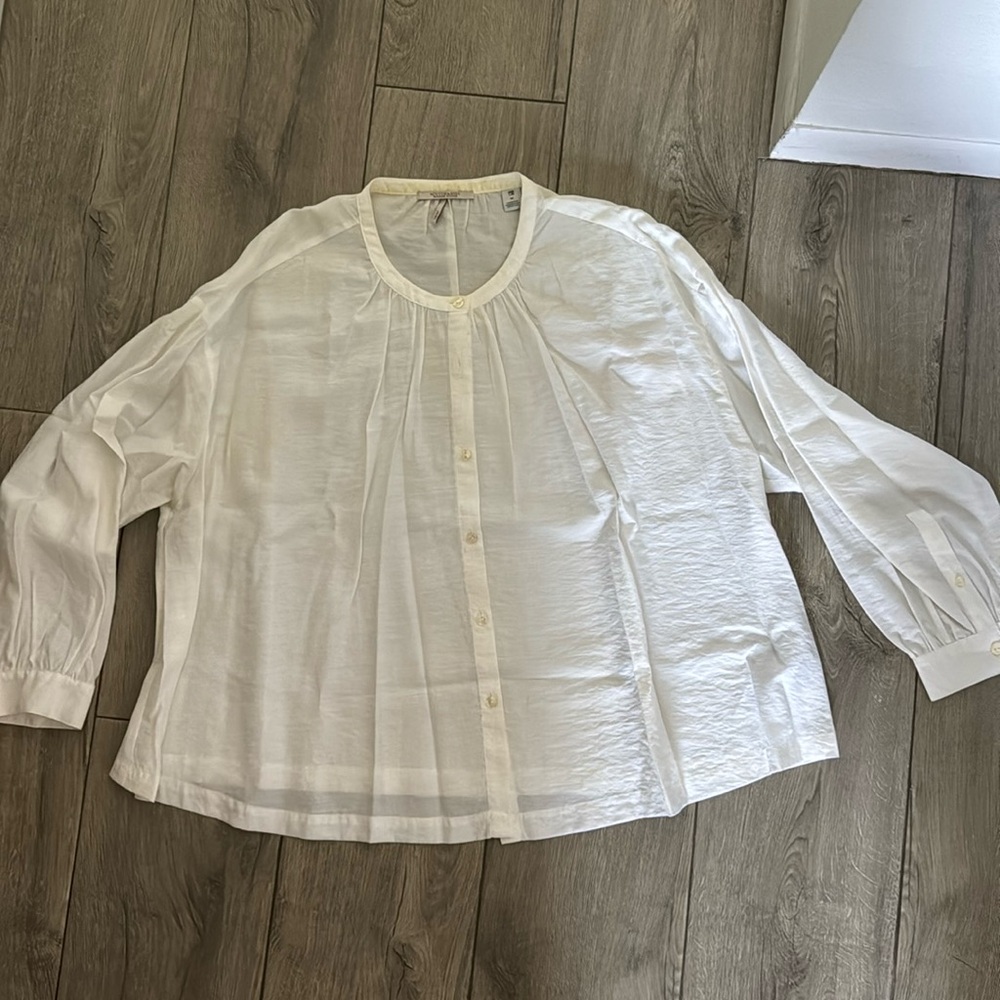 Scotch & Soda Blouse (Size: Medium, Color: White)